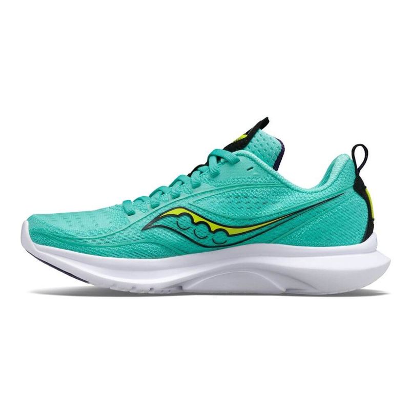 tenis-saucony-kinvara-13-feminino-verde-claro-lateral-esquerda