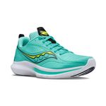 tenis-saucony-kinvara-13-feminino-verde-claro-frente