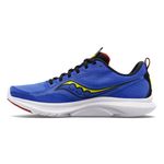 tenis-saucony-kinvara-13-masculino-azul-lateral-esquerda
