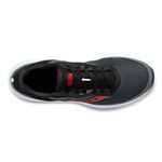 tenis-saucony-cohesion-16-masculino-cinza-e-vermelho-superior