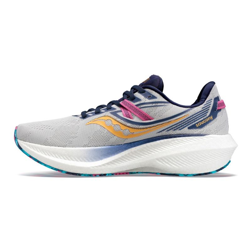 tenis-saucony-triumph-20-cinza-lateral-esquerda