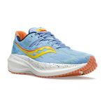 tenis-saucony-triumph-20-azul-claro-e-branco-frente