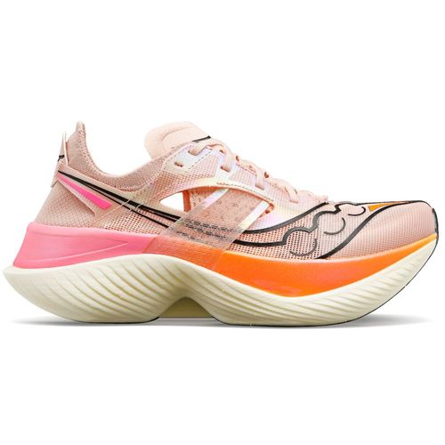 Tênis Saucony Endorphin Elite Masculino Rosa Claro / Laranja